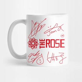 fanart signature of the group the rose Mug